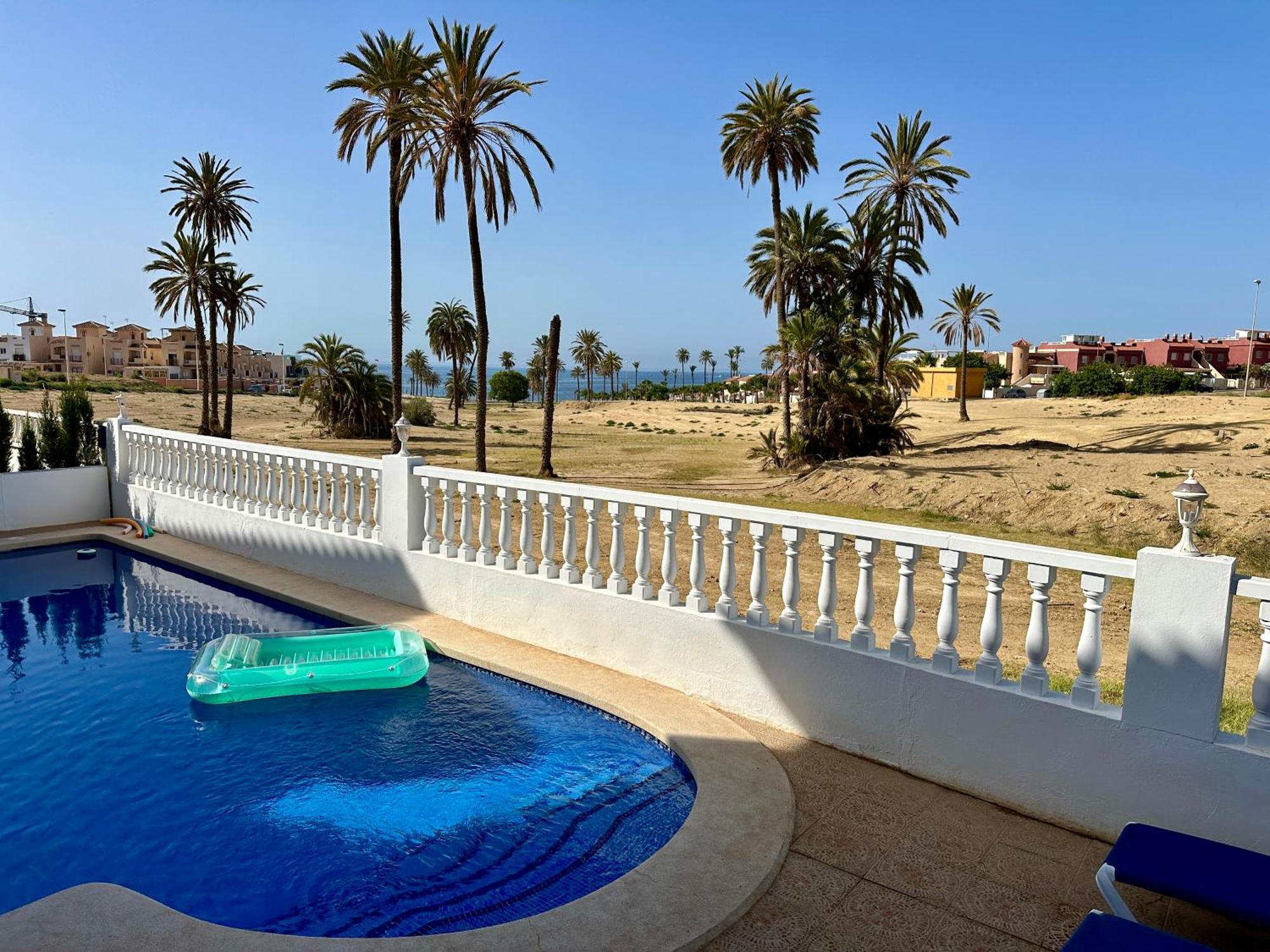 A 5 Minutos De La Playa Casa De Vacaciones Con Piscina Privada El Puerto de Mazarrón Exterior foto